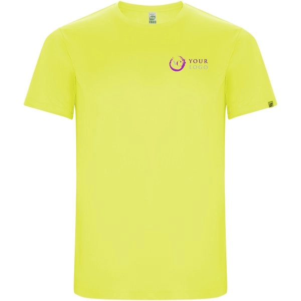 Immagine T-shirt sportiva a maniche corte da bambino Imola