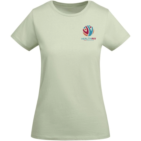 Immagine T-shirt a maniche corte in cotone biologico da donna Breda