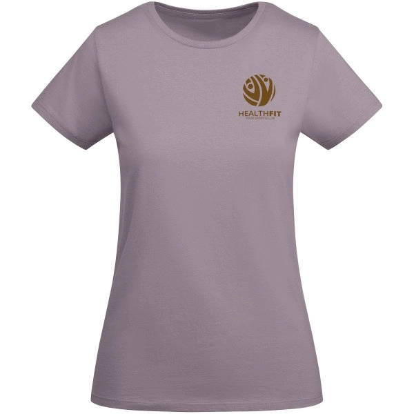 Immagine T-shirt a maniche corte in cotone biologico da donna Breda