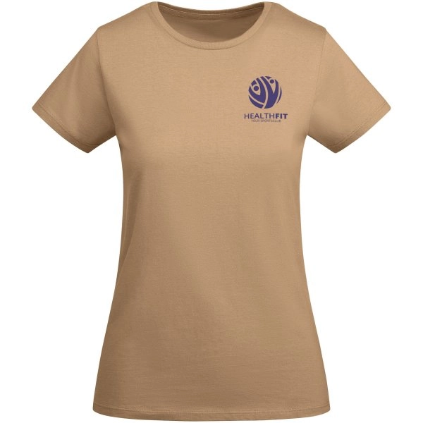 Immagine T-shirt a maniche corte in cotone biologico da donna Breda