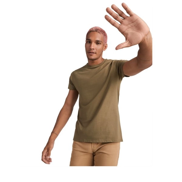 Immagine T-shirt a maniche corte in cotone biologico da uomo Breda