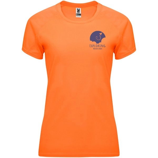 Immagine T-shirt sportiva a maniche corte da donna Bahrain
