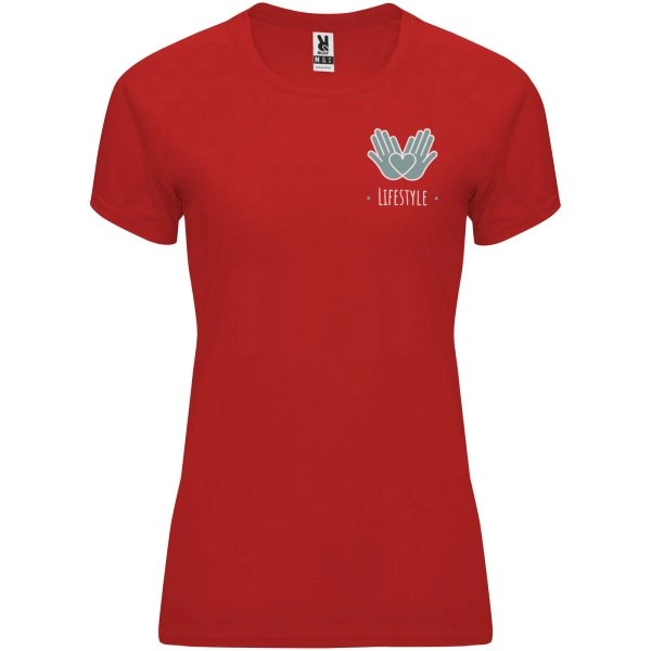 Immagine T-shirt sportiva a maniche corte da donna Bahrain