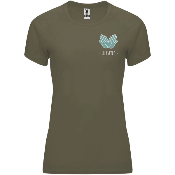 Immagine T-shirt sportiva a maniche corte da donna Bahrain