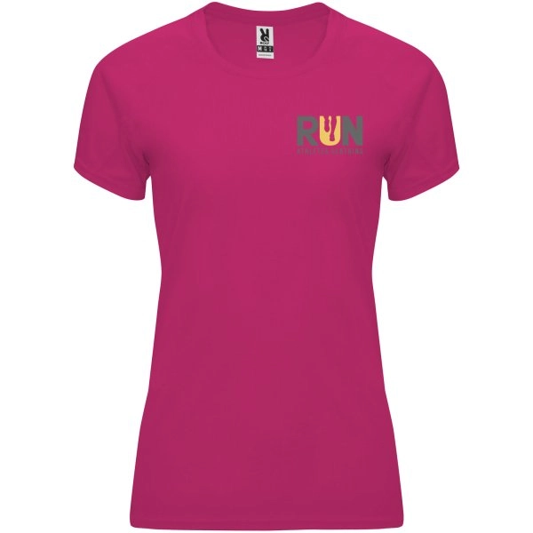 Immagine T-shirt sportiva a maniche corte da donna Bahrain