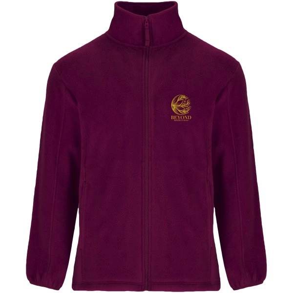 Immagine Giacca in pile da uomo con cerniera intera Artic