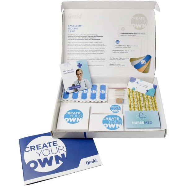 Immagine Box campionatura con cerotti assortiti 