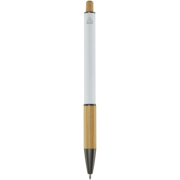 Immagine Penna a sfera in alluminio riciclato Darius (inchiostro nero)