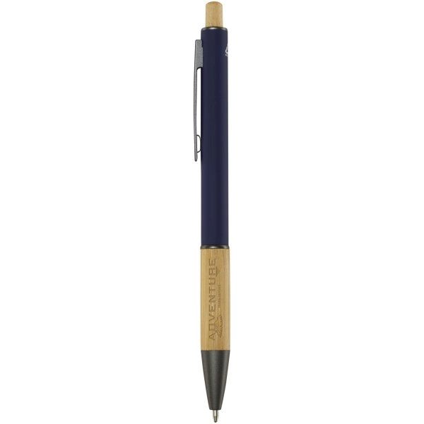 Immagine Penna a sfera in alluminio riciclato Darius (inchiostro blu)