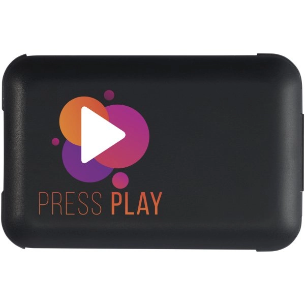 Immagine Cavo di ricarica modulare in plastica riciclata con supporto per telefono Savvy