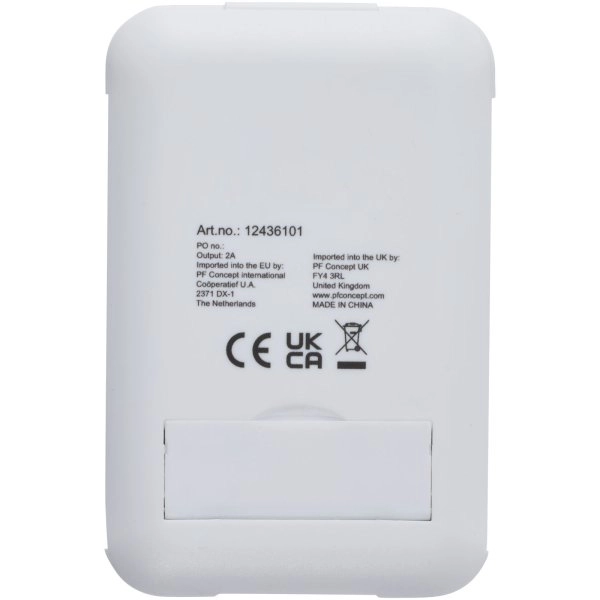 Immagine Cavo di ricarica modulare in plastica riciclata con supporto per telefono Savvy