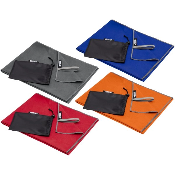 Immagine Asciugamano ultraleggero ad asciugatura rapida certificato GRS 50 x 100 cm Pieter