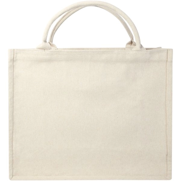 Immagine Tote bag per libri in materiale riciclato da 500 g/m² Page Aware™