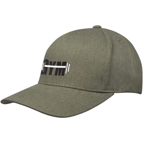 Immagine Cappellino in tessuto riciclato Aware™ a 5 pannelli Onyx