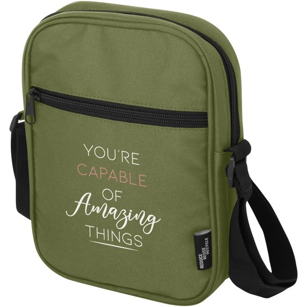 Immagine Borsa a tracolla in materiale riciclato certificato GRS Byron 2l