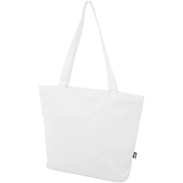 Tote bag in materiale riciclato certificato GRS con cerniera Panama 20l