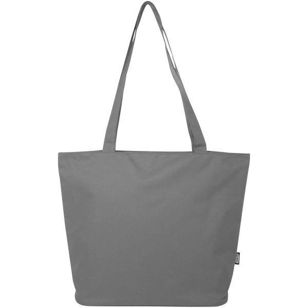 Immagine Tote bag in materiale riciclato certificato GRS con cerniera Panama 20l