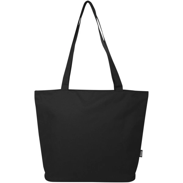 Immagine Tote bag in materiale riciclato certificato GRS con cerniera Panama 20l