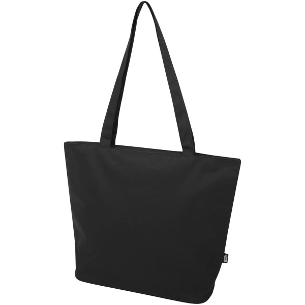 Immagine Tote bag in materiale riciclato certificato GRS con cerniera Panama 20l