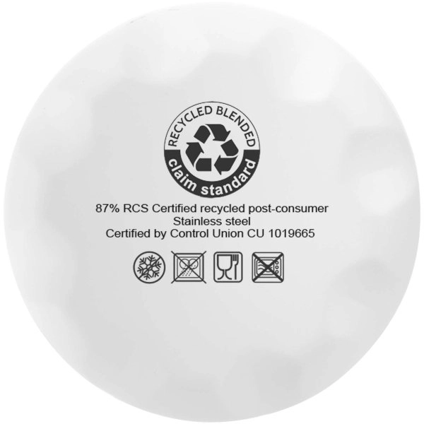 Immagine Borraccia termica in acciaio inossidabile riciclato certificato RCS con isolamento sottovuoto in rame da 500 ml Cove 