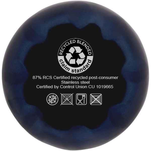 Immagine Borraccia termica in acciaio inossidabile riciclato certificato RCS con isolamento sottovuoto in rame da 500 ml Cove 