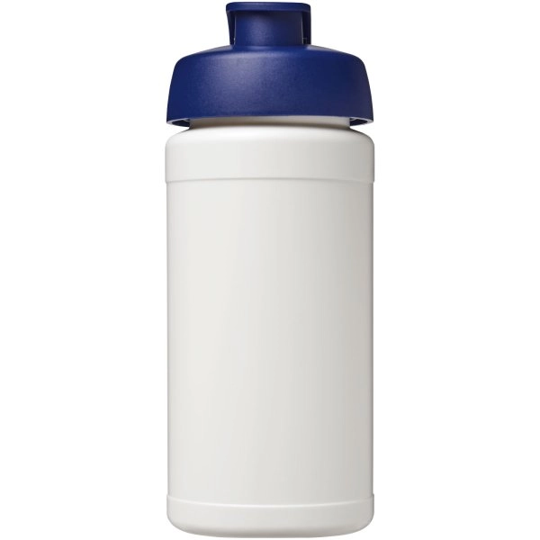 Immagine Borraccia sportiva in materiale riciclato con coperchio a scatto da 500 ml Baseline