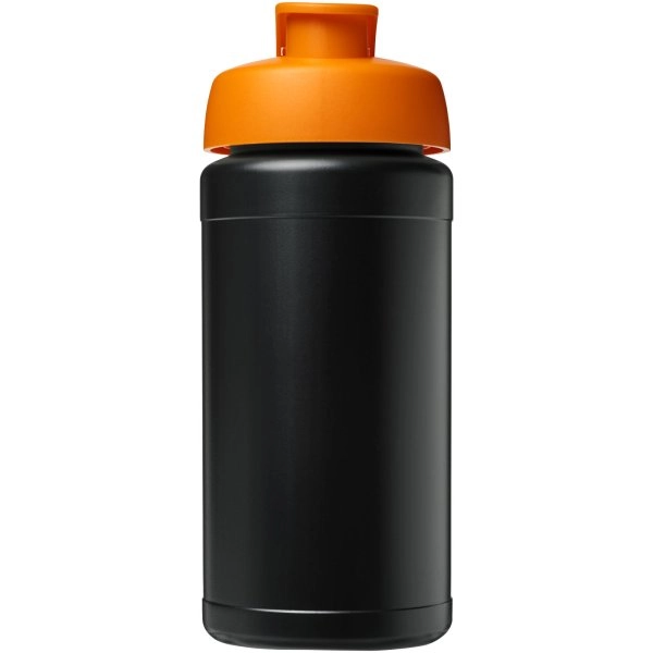 Immagine Borraccia sportiva in materiale riciclato con coperchio a scatto da 500 ml Baseline