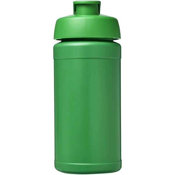 Immagine Borraccia sportiva in materiale riciclato con coperchio a scatto da 500 ml Baseline