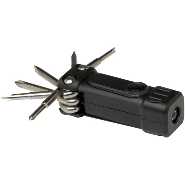 Immagine Set di cacciaviti 8 in 1 con torcia in plastica riciclata RCS Octo