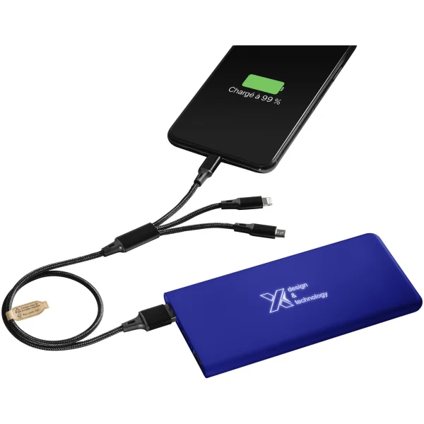Immagine Power bank luminoso SCX.design P15 da 5000 mAh