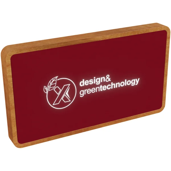Immagine Power bank wireless luminoso da 5.000 mAh SCX.design P36
