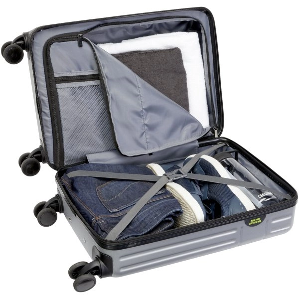 Immagine Trolley bagaglio a mano in materiale riciclato certificato GRS da 40 l per portatile da 20