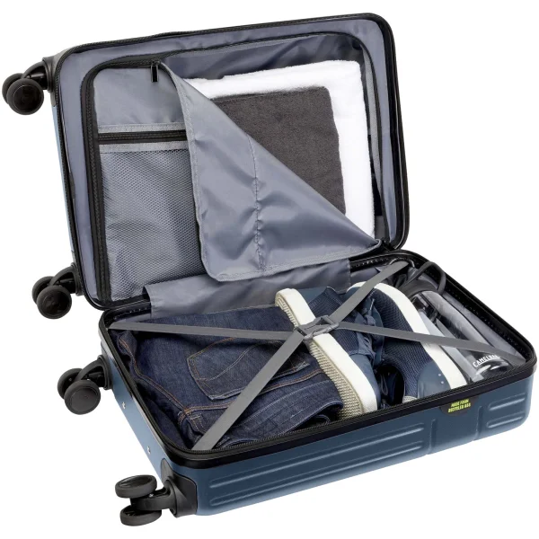 Immagine Trolley bagaglio a mano in materiale riciclato certificato GRS da 40 l per portatile da 20