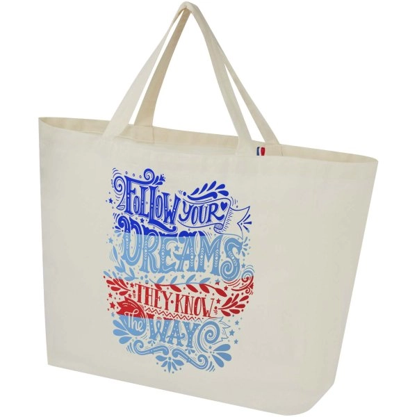Immagine Tote bag riciclata da 200 g/m2 Cannes - 10L