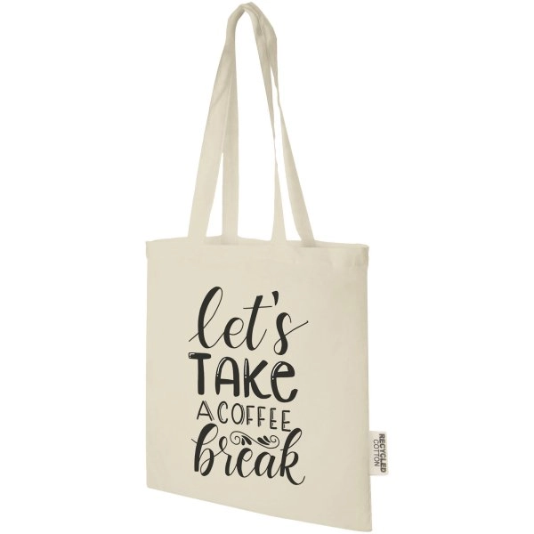 Immagine Tote bag in cotone riciclato GRS da 140 g/m2 Madras - 7L