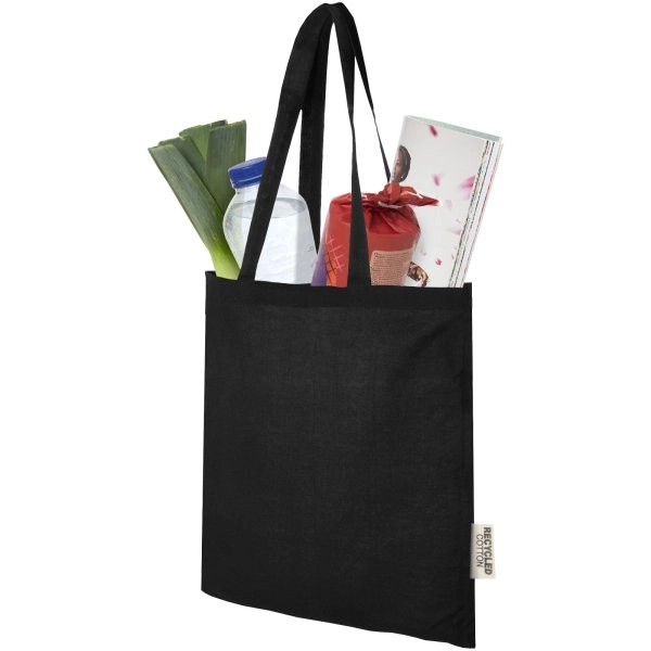 Immagine Tote bag in cotone riciclato GRS da 140 g/m2 Madras - 7L