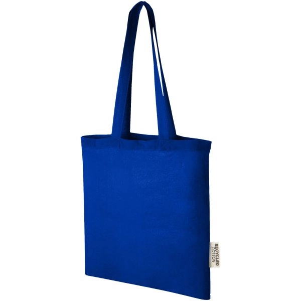 Immagine Tote bag in cotone riciclato GRS da 140 g/m2 Madras - 7L