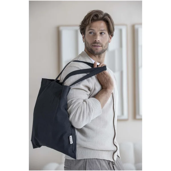 Immagine Tote bag in cotone riciclato GRS da 140 g/m2 Madras - 7L
