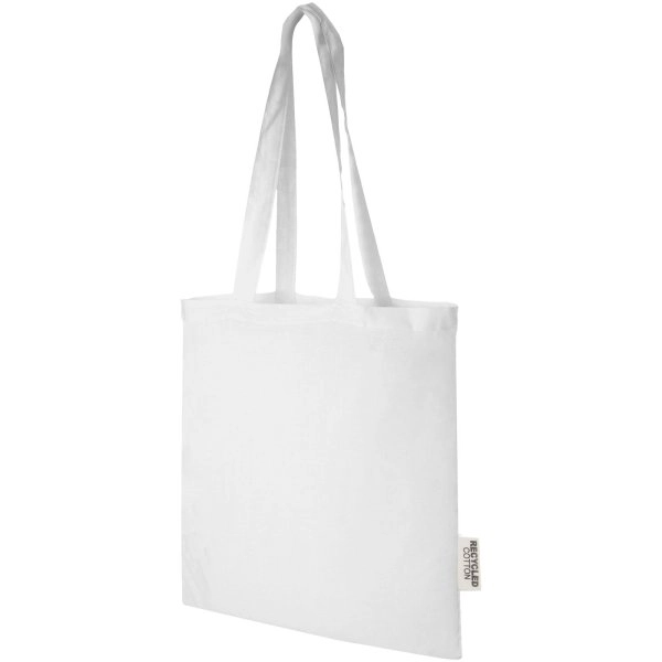 Tote bag in cotone riciclato GRS da 140 g/m2 Madras - 7L