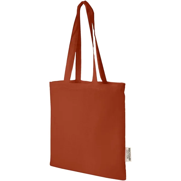 Immagine Tote bag in cotone riciclato GRS da 140 g/m2 Madras - 7L