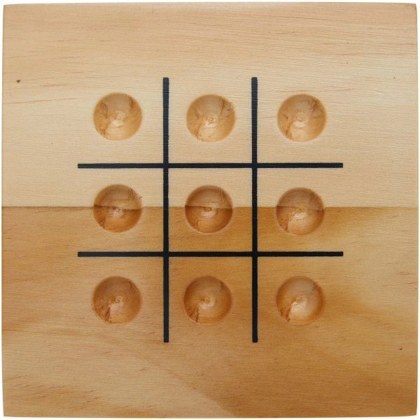 Immagine Gioco tris in legno Strobus