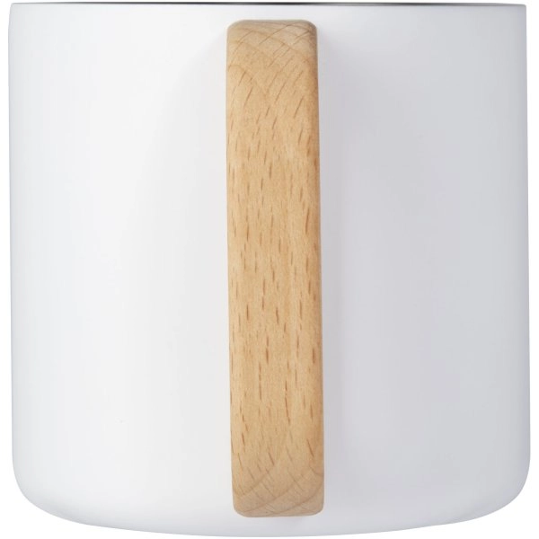 Immagine Tazza in acciaio inossidabile riciclato certificato RCS da 360 ml con isolamento sottovuoto in rame Bjorn