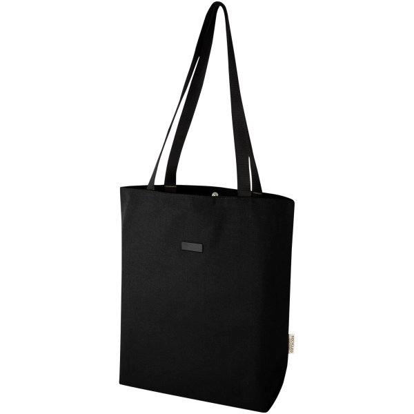 Immagine Tote bag versatile in canvas riciclato certificato GRS Joey - 14 L