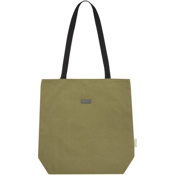 Immagine Tote bag versatile in canvas riciclato certificato GRS Joey - 14 L