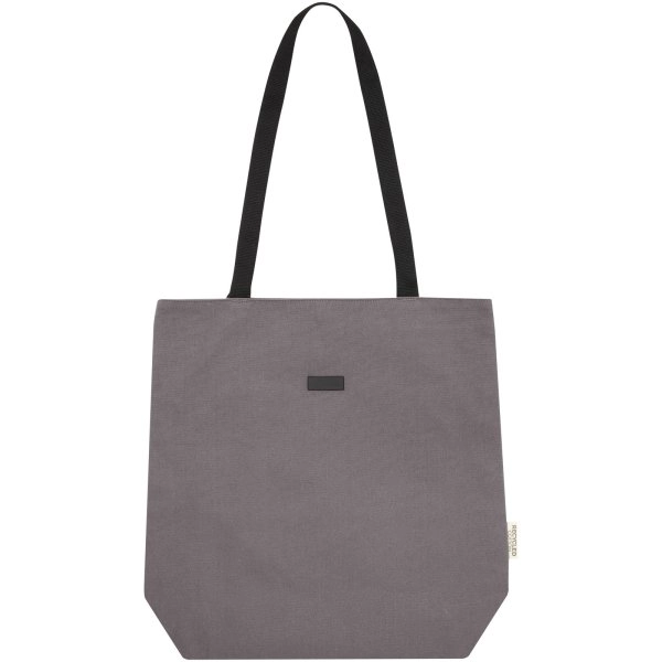 Immagine Tote bag versatile in canvas riciclato certificato GRS Joey - 14 L