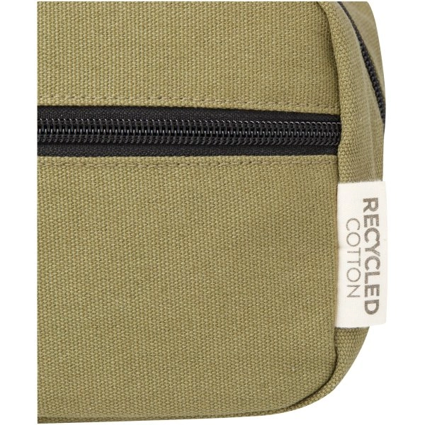 Immagine Borsa porta accessori in canvas riciclato certificato GRS Joey - 3,5 L