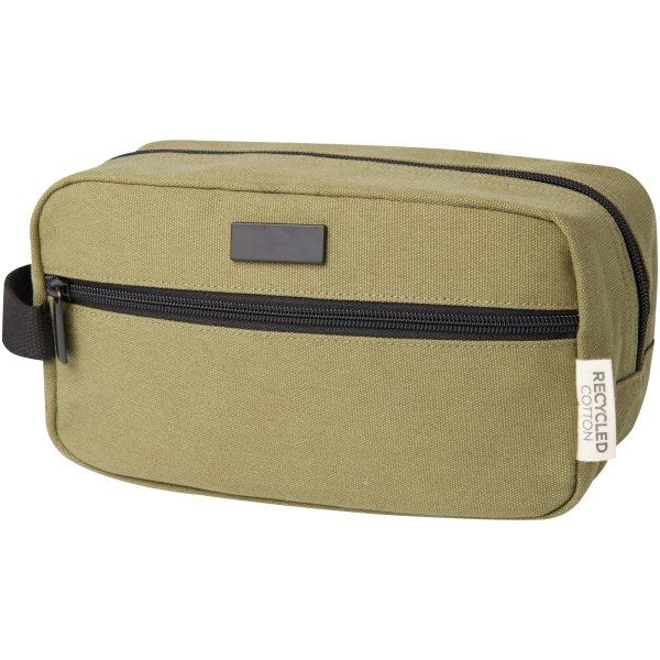 Immagine Borsa porta accessori in canvas riciclato certificato GRS Joey - 3,5 L