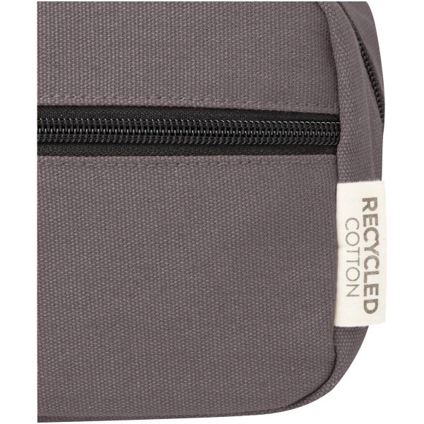 Immagine Borsa porta accessori in canvas riciclato certificato GRS Joey - 3,5 L