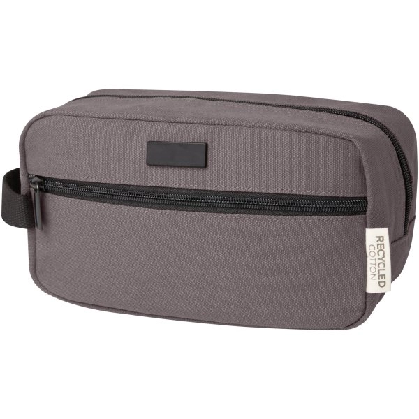 Immagine Borsa porta accessori in canvas riciclato certificato GRS Joey - 3,5 L