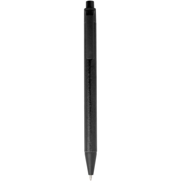 Immagine Penna a sfera in carta riciclata monocromatica con finitura opaca Chartik (inchiostro nero)